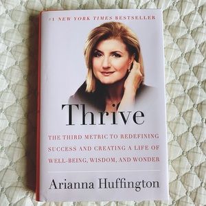 Thrive by Ariana Huffington Hardcover New Book